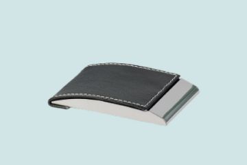 Picture of Business Card Case - Black & White
