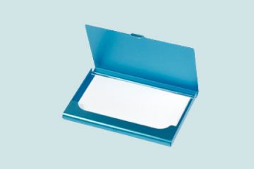 Picture of Business Card Case - Light Blue 7,5mm