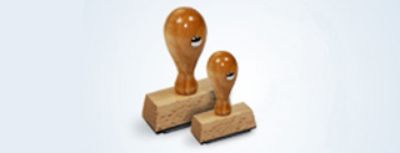 Picture of Custom Wooden Rubber Stamps
