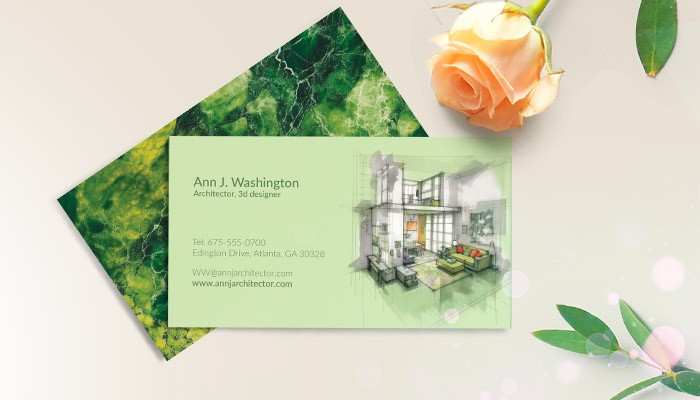 custom printed business cards